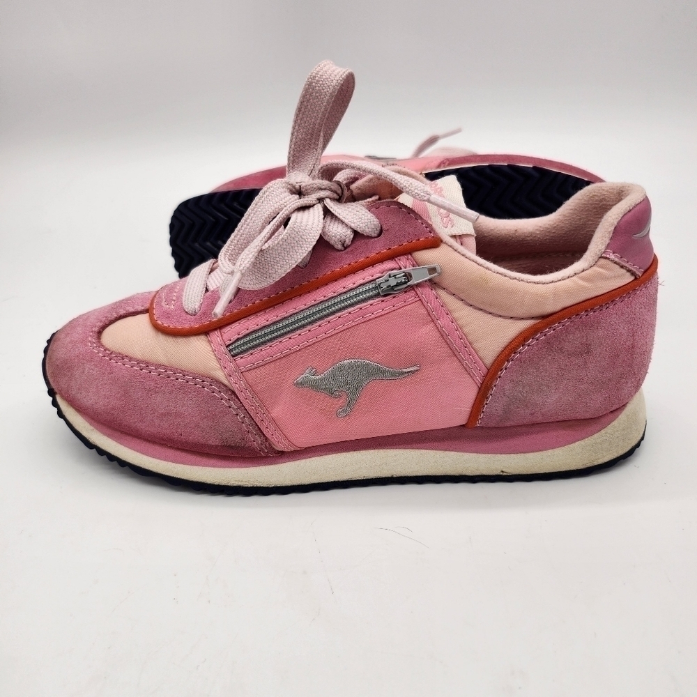 Kangaroos Womens 5.5 Pink Sneaker Shoes Vintage